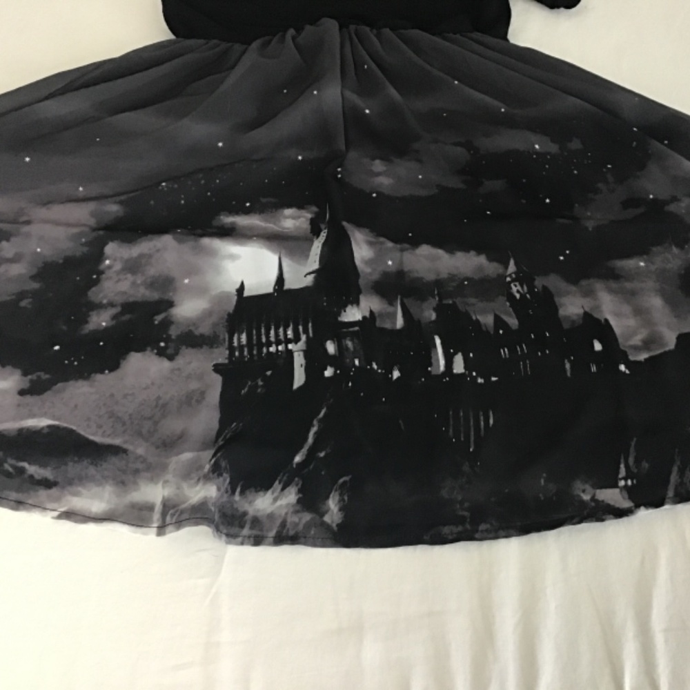 Hot Topic Harry Potter Dress Size Small Fit and Flare - Picture 6 of 6